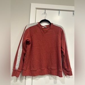 Red Marine Layer sweater small